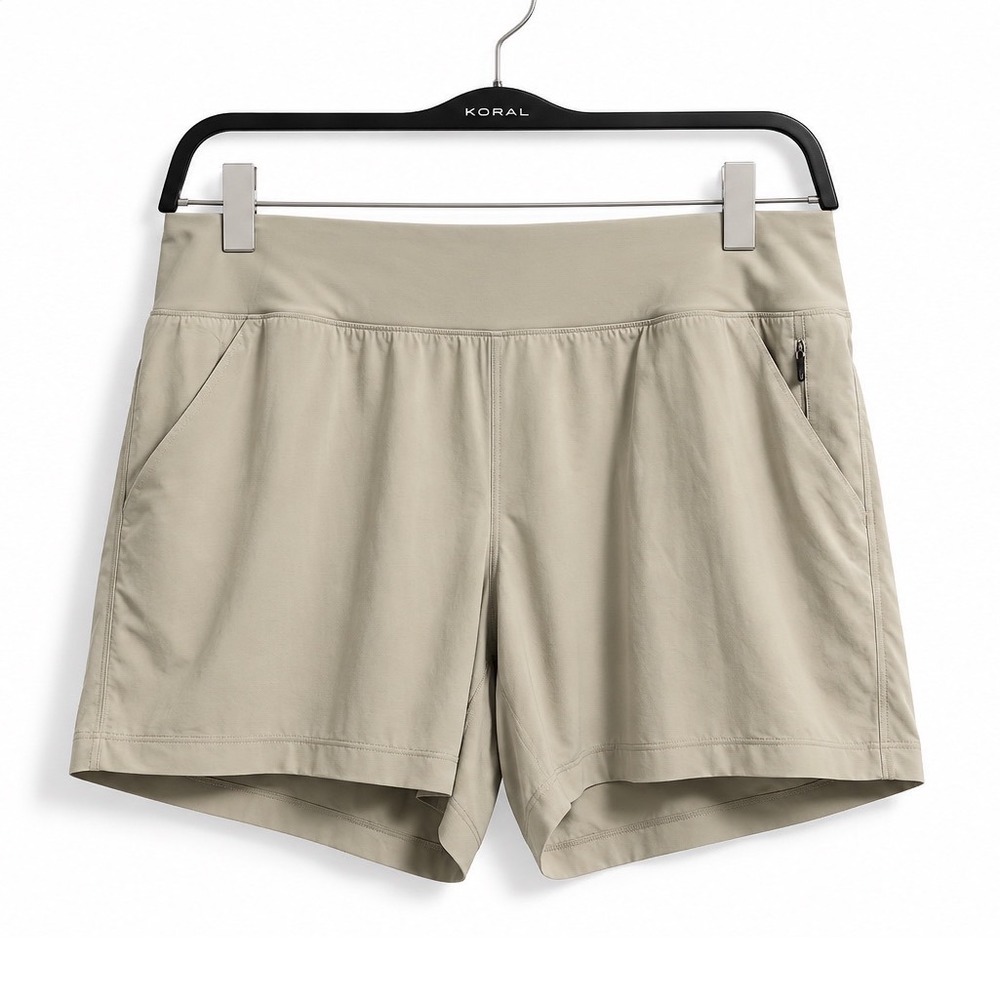 prAna Beige Stretch Hiking Trail Shorts XL